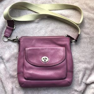 Plum Coach Purse!